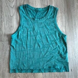 Lululemon Teal Sleeveless Women's Top​​
